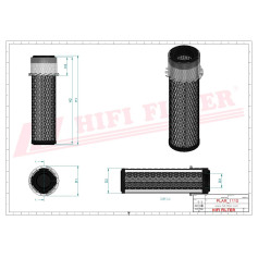 FILTRE A AIR RÉF. SA16760 - HIFI FILTER