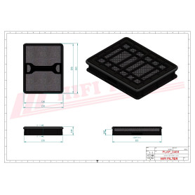 FILTRE A AIR RÉF. SA16798 - HIFI FILTER