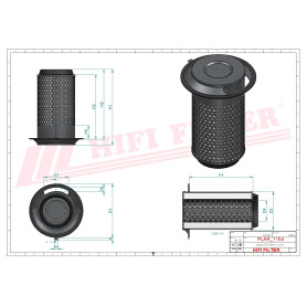 FILTRE A AIR RÉF. SA18251 - HIFI FILTER