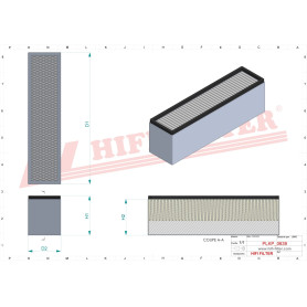 FILTRE HABITACLE RÉF. SC40111 - HIFI FILTER