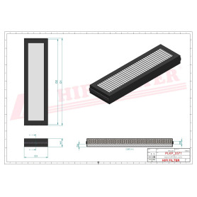 FILTRE HABITACLE RÉF. SC40132 - HIFI FILTER