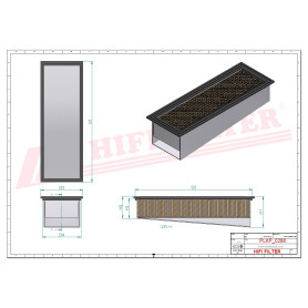 FILTRE HABITACLE RÉF. SC70107 - HIFI FILTER