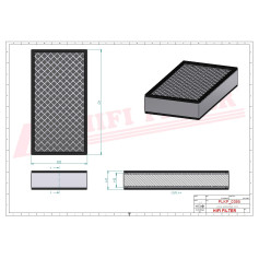 FILTRE HABITACLE RÉF. SC70162CAG - HIFI FILTER FILTRE HABITACLE RÉF. SC70162CAG - HIFI FILTER