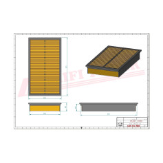 FILTRE HABITACLE RÉF. SC80043 - HIFI FILTER