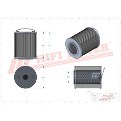 FILTRE HYDRAULIQUE RÉF. SH52050 - HIFI FILTER FILTRE HYDRAULIQUE RÉF. SH52050 - HIFI FILTER