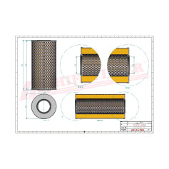 FILTRE HYDRAULIQUE RÉF. SH56058 - HIFI FILTER FILTRE HYDRAULIQUE RÉF. SH56058 - HIFI FILTER