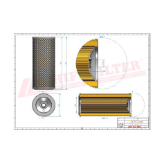 FILTRE HYDRAULIQUE RÉF. SH56295 - HIFI FILTER FILTRE HYDRAULIQUE RÉF. SH56295 - HIFI FILTER