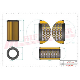 FILTRE HYDRAULIQUE RÉF. SH57381 - HIFI FILTER