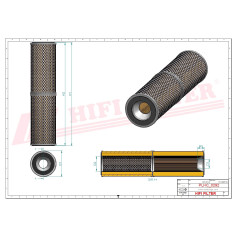 FILTRE HYDRAULIQUE RÉF. SH62092 - HIFI FILTER FILTRE HYDRAULIQUE RÉF. SH62092 - HIFI FILTER