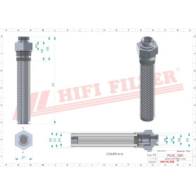 FILTRE HYDRAULIQUE RÉF. SH62546 - HIFI FILTER