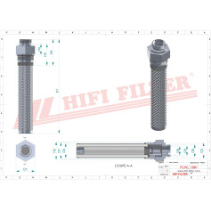 FILTRE HYDRAULIQUE RÉF. SH62546 - HIFI FILTER FILTRE HYDRAULIQUE RÉF. SH62546 - HIFI FILTER