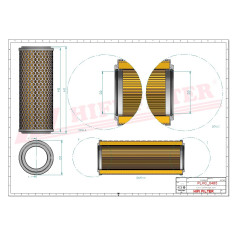 FILTRE HYDRAULIQUE RÉF. SH63236 - HIFI FILTER FILTRE HYDRAULIQUE RÉF. SH63236 - HIFI FILTER