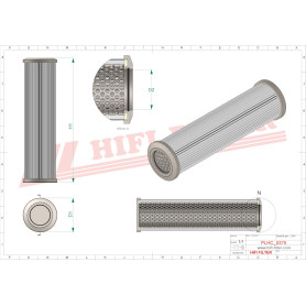 FILTRE HYDRAULIQUE RÉF. SH63604 - HIFI FILTER