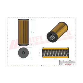 FILTRE HYDRAULIQUE RÉF. SH66330V - HIFI FILTER