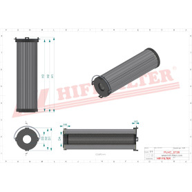 FILTRE HYDRAULIQUE RÉF. SH74564SP - HIFI FILTER