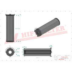 FILTRE HYDRAULIQUE RÉF. SH74564SP - HIFI FILTER FILTRE HYDRAULIQUE RÉF. SH74564SP - HIFI FILTER