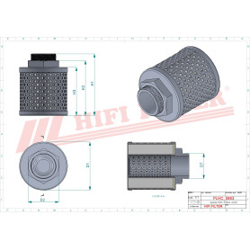 FILTRE HYDRAULIQUE RÉF. SH77152 - HIFI FILTER