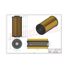 FILTRE HYDRAULIQUE RÉF. SH77572 - HIFI FILTER FILTRE HYDRAULIQUE RÉF. SH77572 - HIFI FILTER