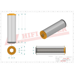 FILTRE HYDRAULIQUE RÉF. SH93448 - HIFI FILTER FILTRE HYDRAULIQUE RÉF. SH93448 - HIFI FILTER