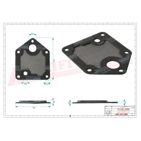 FILTRE POUR BOITE DE VITESSE RÉF. SHB70274 - HIFI FILTER