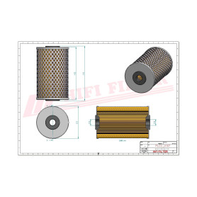 FILTRE A GASOIL RÉF. SN21565 - HIFI FILTER