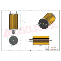 FILTRE A GASOIL RÉF. SN21593 - HIFI FILTER