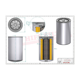 FILTRE A GASOIL RÉF. SN25964 - HIFI FILTER