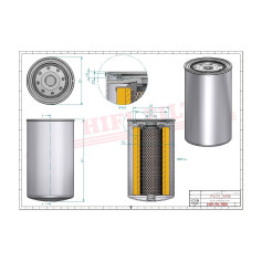 FILTRE A GASOIL RÉF. SN25964 - HIFI FILTER