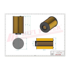 FILTRE A GASOIL RÉF. SN30007 - HIFI FILTER