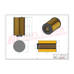FILTRE A GASOIL RÉF. SN30007 - HIFI FILTER FILTRE A GASOIL RÉF. SN30007 - HIFI FILTER
