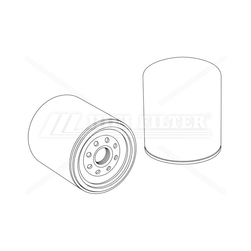 Filtre à gasoil HIFI SN40517 pour Agrifac