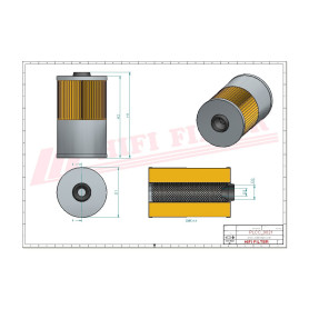 FILTRE A GASOIL RÉF. SN40623 - HIFI FILTER