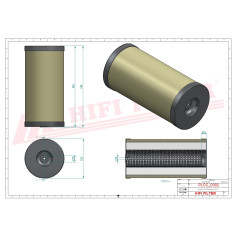 FILTRE A GASOIL RÉF. SN70252 - HIFI FILTER FILTRE A GASOIL RÉF. SN70252 - HIFI FILTER
