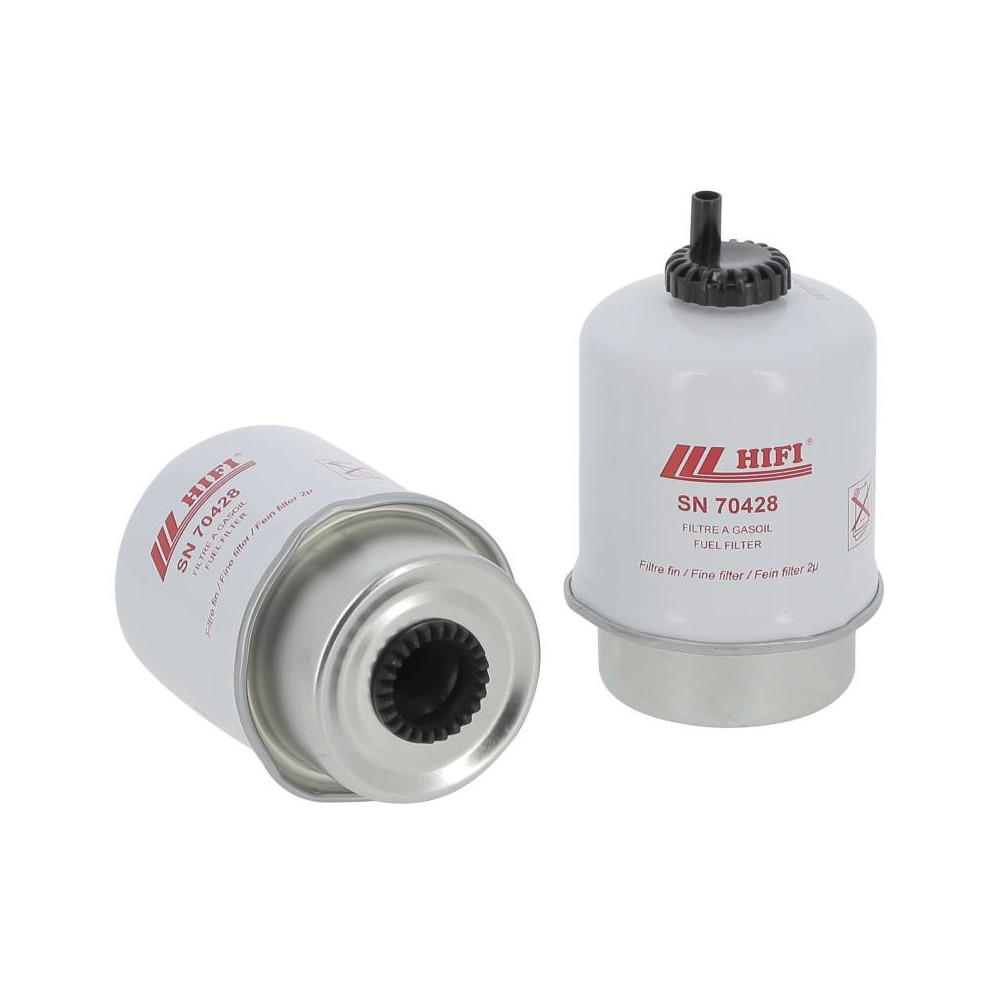 Filtre à gasoil HIFI SN70428 pour Calvet