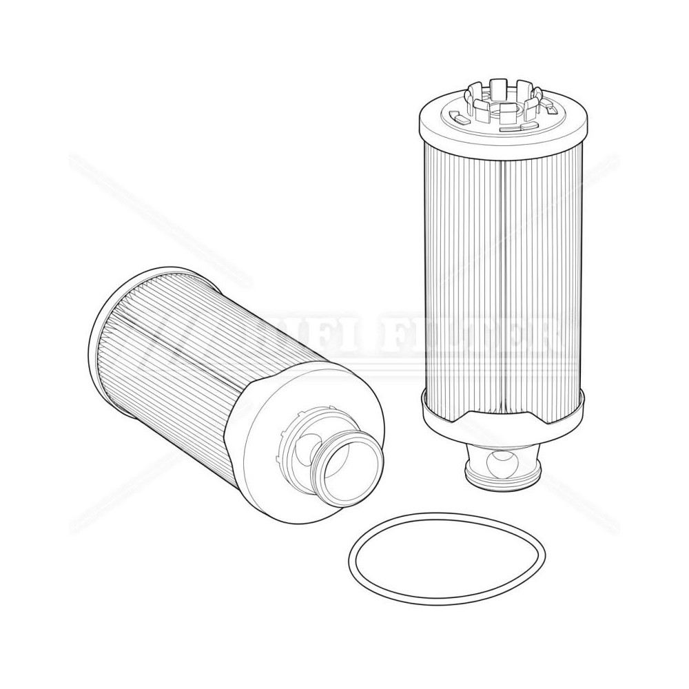 Filtre à gasoil HIFI SN70554 pour Claas