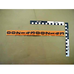 AUTOCOLLANT 6 PAS. 002165 Réf. 0742700 AMAZONE
