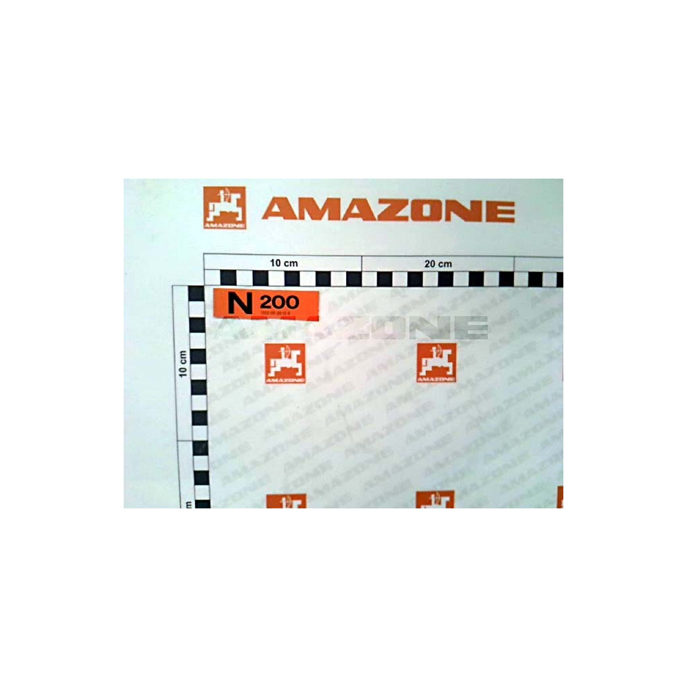 Autocollant N200 ZA-U 0884700 Amazone
