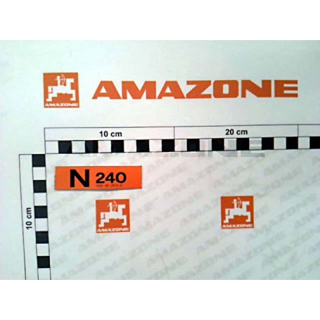 AUTOCOLLANT N 240 ZA-U Réf. 0883700 AMAZONE AUTOCOLLANT N 240 ZA-U Réf. 0883700 AMAZONE