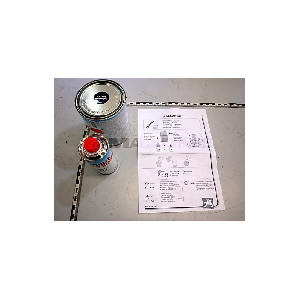 Kit peinture gris 105842 Amazone