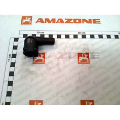Raccord coude AS 24 D 16 fix.broche Réf. 106917 - AMAZONE