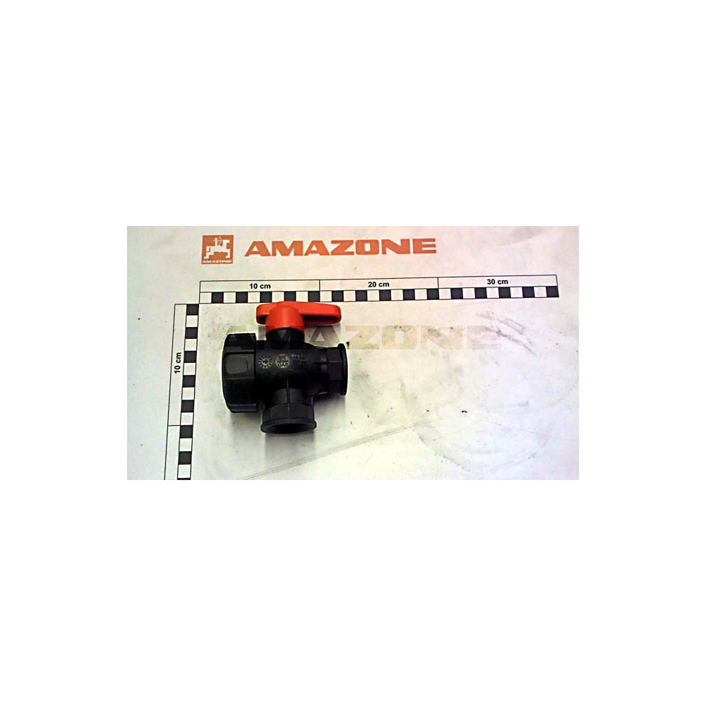 Vanne 3 voies 3/4" boisseau plastiq 110793 Amazone