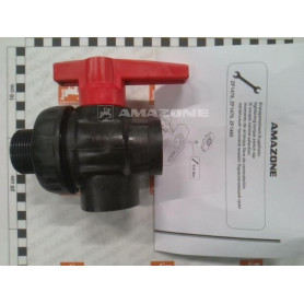 Vanne 1"1/4 3 voies 116524 Amazone