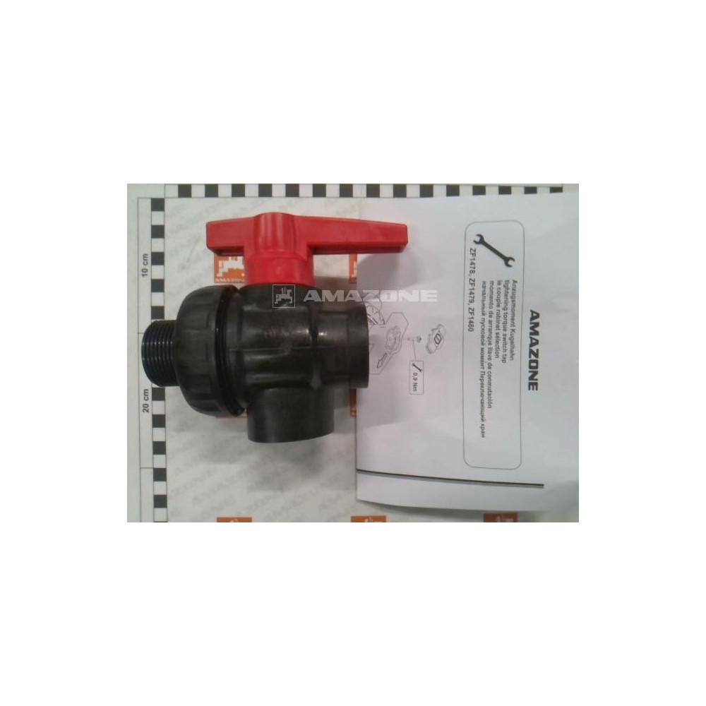 Vanne 1"1/4 3 voies 116524 Amazone