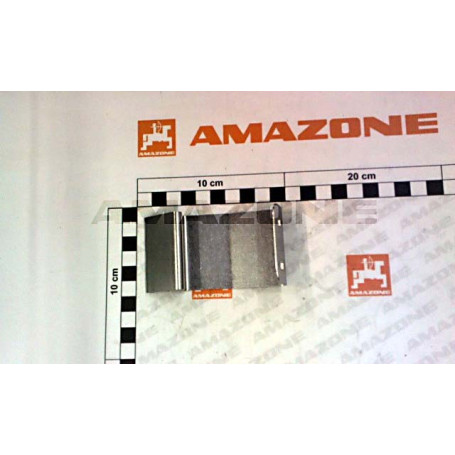 Tole clips fermeture BAC incor. UF Réf. 116856 - AMAZONE Tole clips fermeture BAC incor. UF Réf. 116856 - AMAZONE
