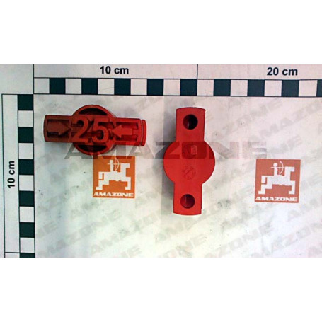 Poignée amaswitch rouge 25 Réf. 118017 - AMAZONE Poignée amaswitch rouge 25 Réf. 118017 - AMAZONE