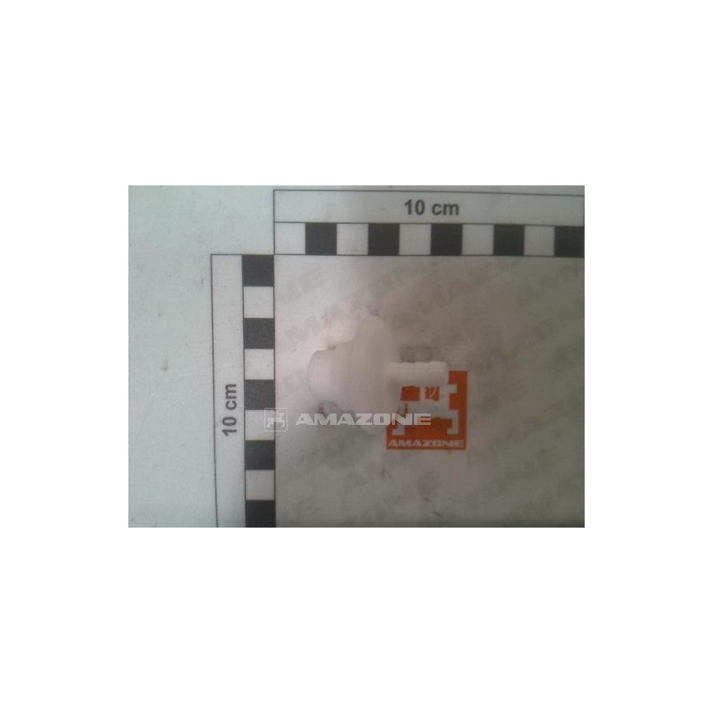 Clapet plastique blanc 123409 Amazone
