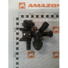 Support buse 1/2" 3VOIES + raccord Réf. 124577 - AMAZONE Support buse 1/2" 3VOIES + raccord Réf. 124577 - AMAZONE