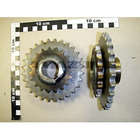 Pignon dble 19/28 DTS 1/2 X 5/16 1329400 Amazone