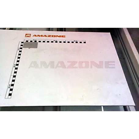 Tole separation tete 28 sorties Réf. 214984 - AMAZONE Tole separation tete 28 sorties Réf. 214984 - AMAZONE