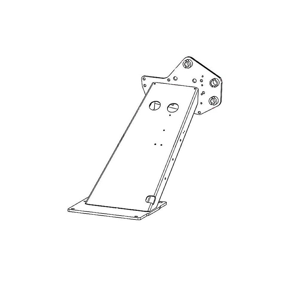1/2 tete attelage droite 215110 Amazone